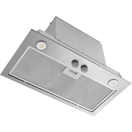 Broan-Nutone 21-in. 450 CFM Range Hood Power Pack Insert with LED Lighting PM400SS